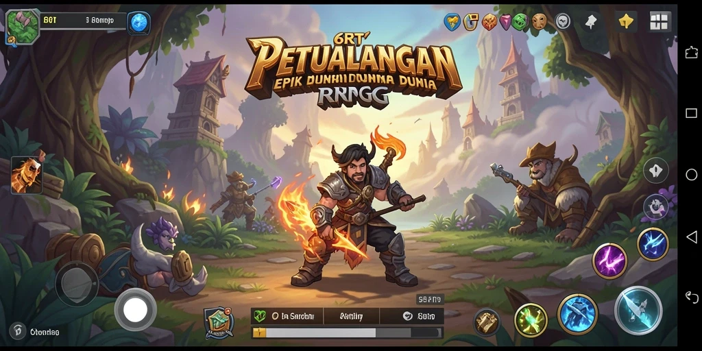 Tangkapan layar menampilkan pertarungan seru dan heroik dalam 6RT.