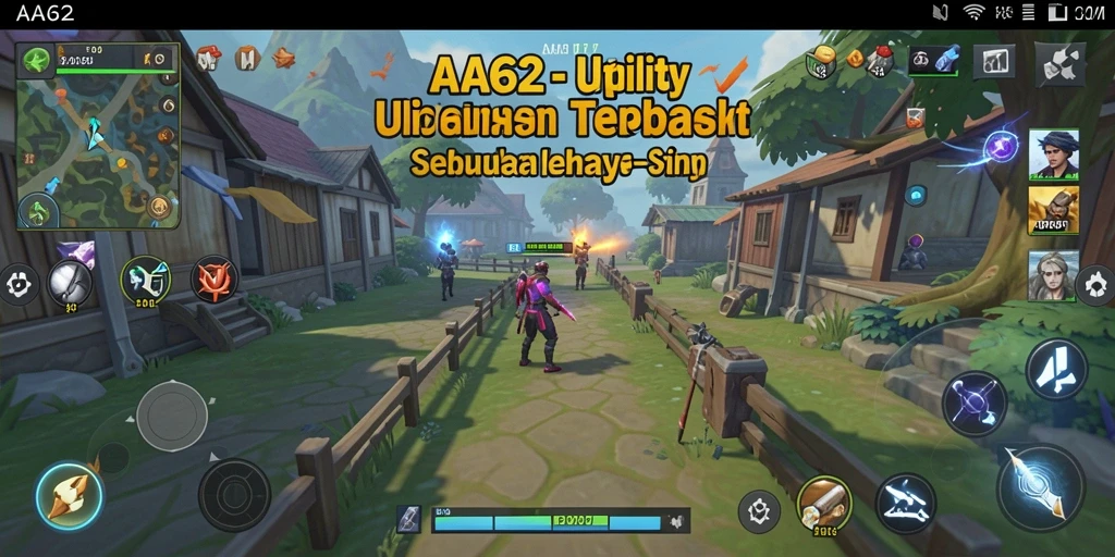 Tampilan utama <strong>AA62</strong> yang menyajikan berbagai alat Utility.