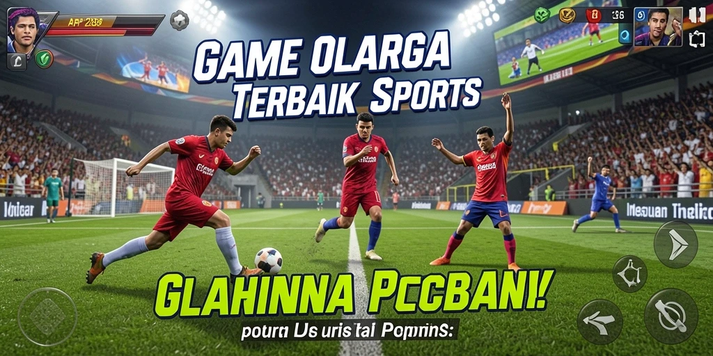 Screenshot gameplay API288 menampilkan aksi olahraga yang seru.