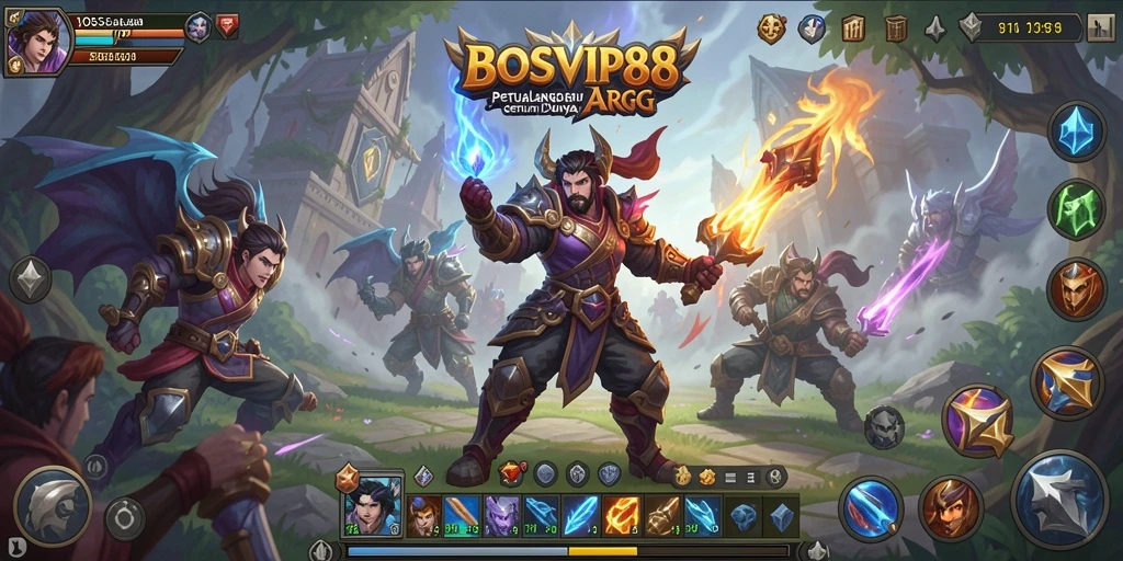 Tampilan gameplay BOSVIP88 yang memukau dan mendebarkan para pemain.
