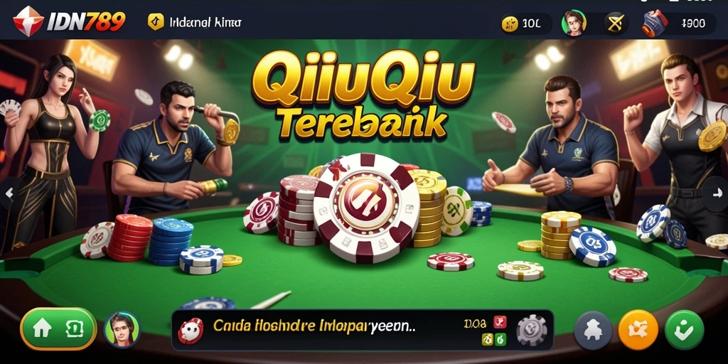 Screenshot gameplay QiuQiu yang menarik dari IDN789.