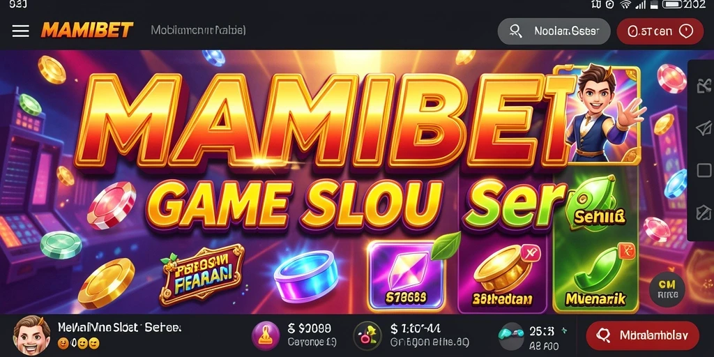 Screenshot MAMIBET menampilkan gameplay Slot yang seru dan grafis menawan.