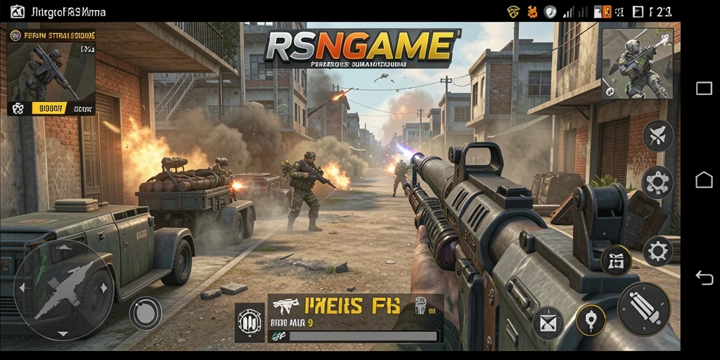 Tangkapan layar RSNGAME menunjukkan aksi mendebarkan dalam permainan FPS.